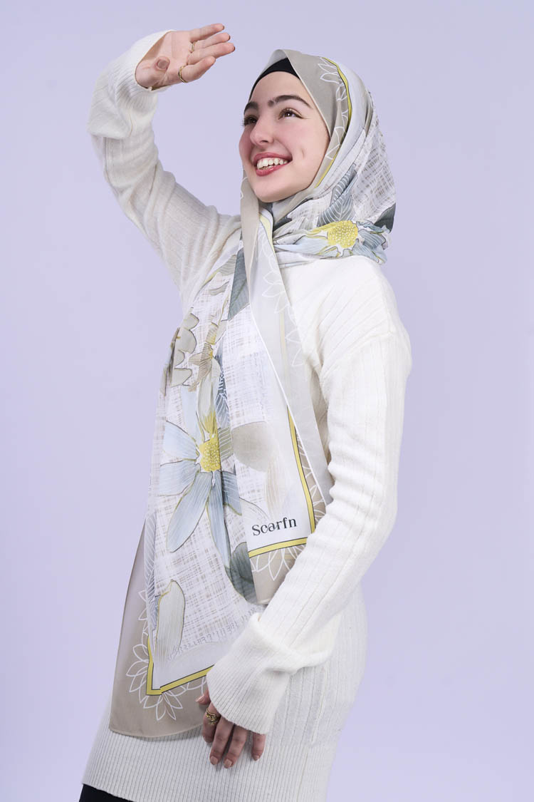 Oleander chiffon scarf scarfn shop 03